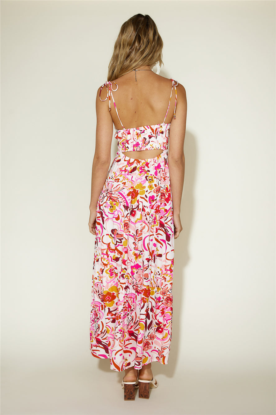 Dinner Date Maxi Dress Floral