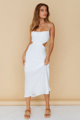 Running To You Maxi Dress White