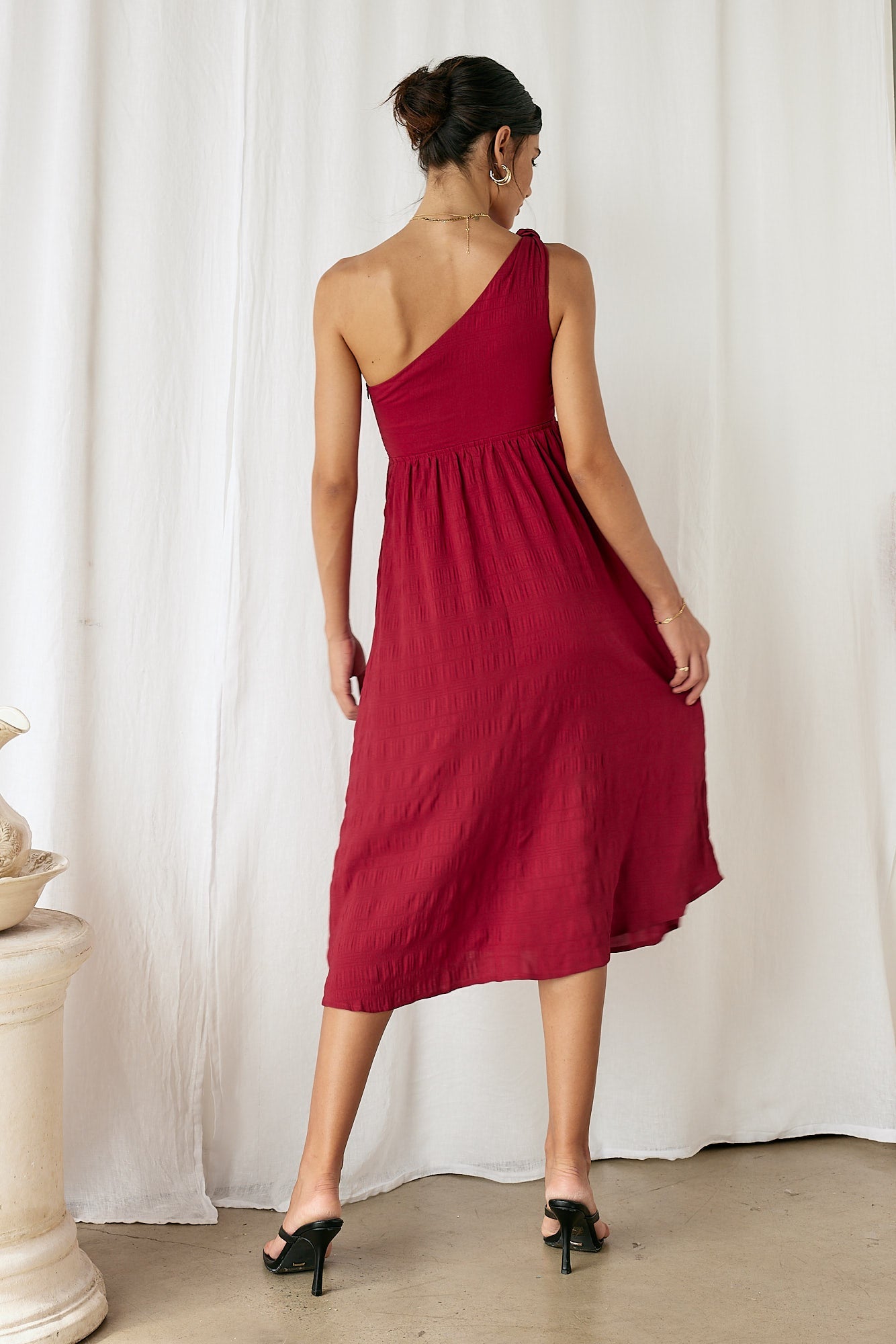 Dive In Maxi Dress Red