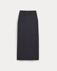 Maxi Skirt In Butterknit | Black
