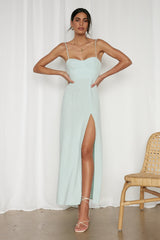 What A View Maxi Dress Blue