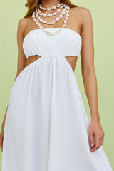 Delphina Maxi Dress White