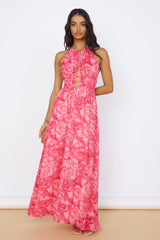 Sunshine Glow Maxi Dress Pink