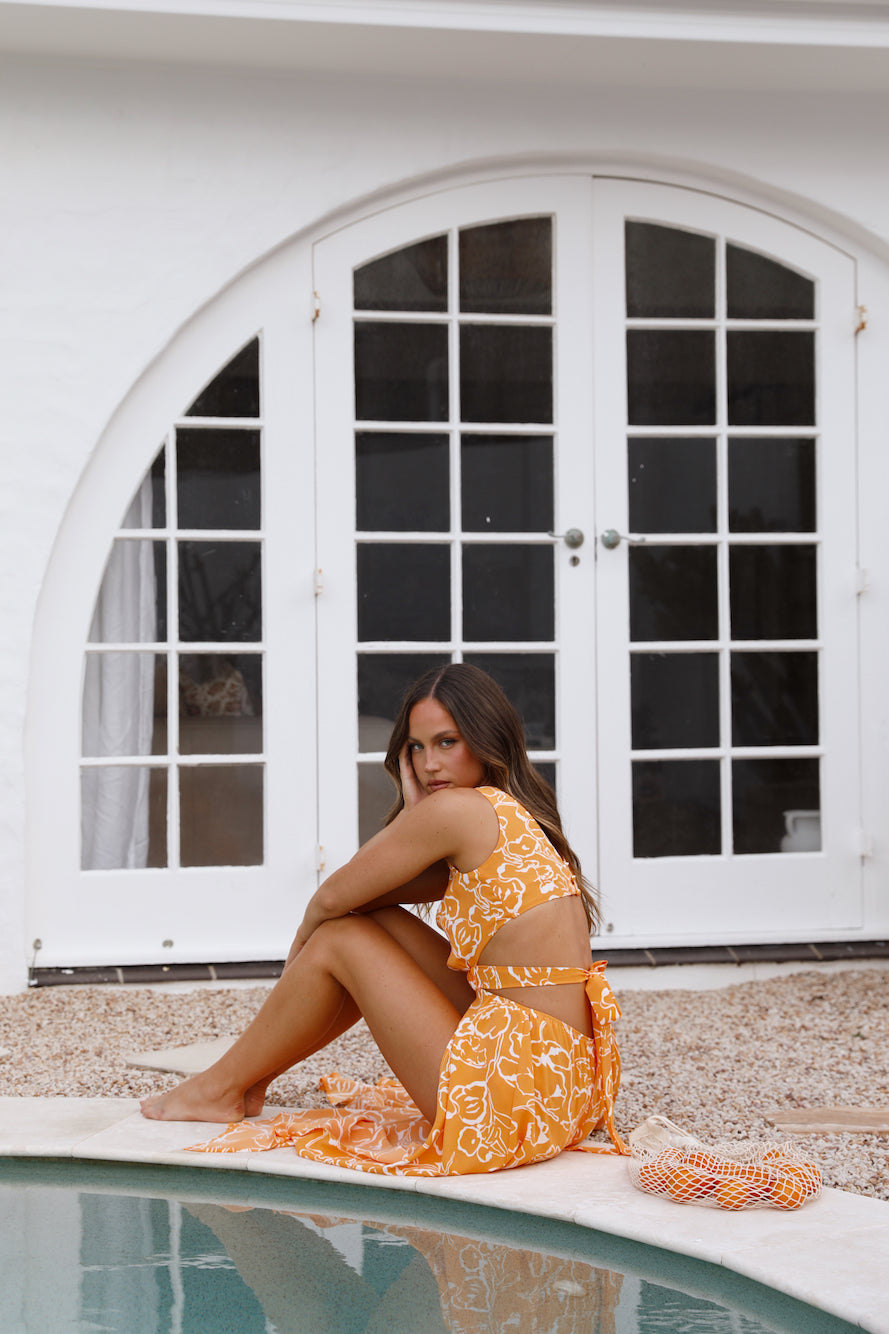 Blow Your Mind Playsuit Orange