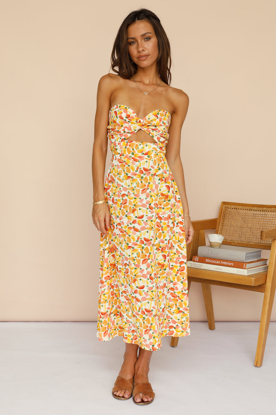 Trembling Heart Maxi Dress