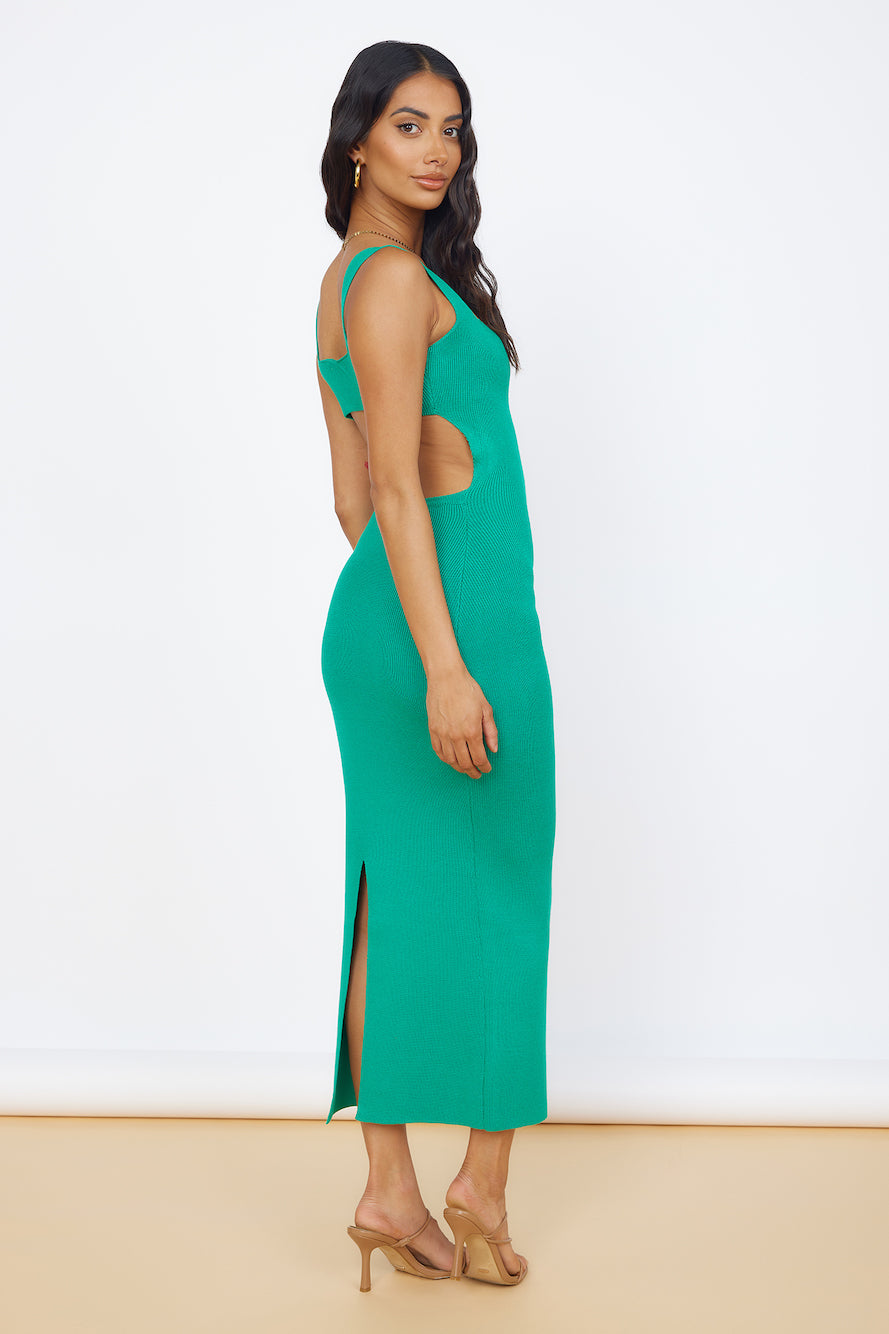 Coastal Dreams Maxi Dress Green