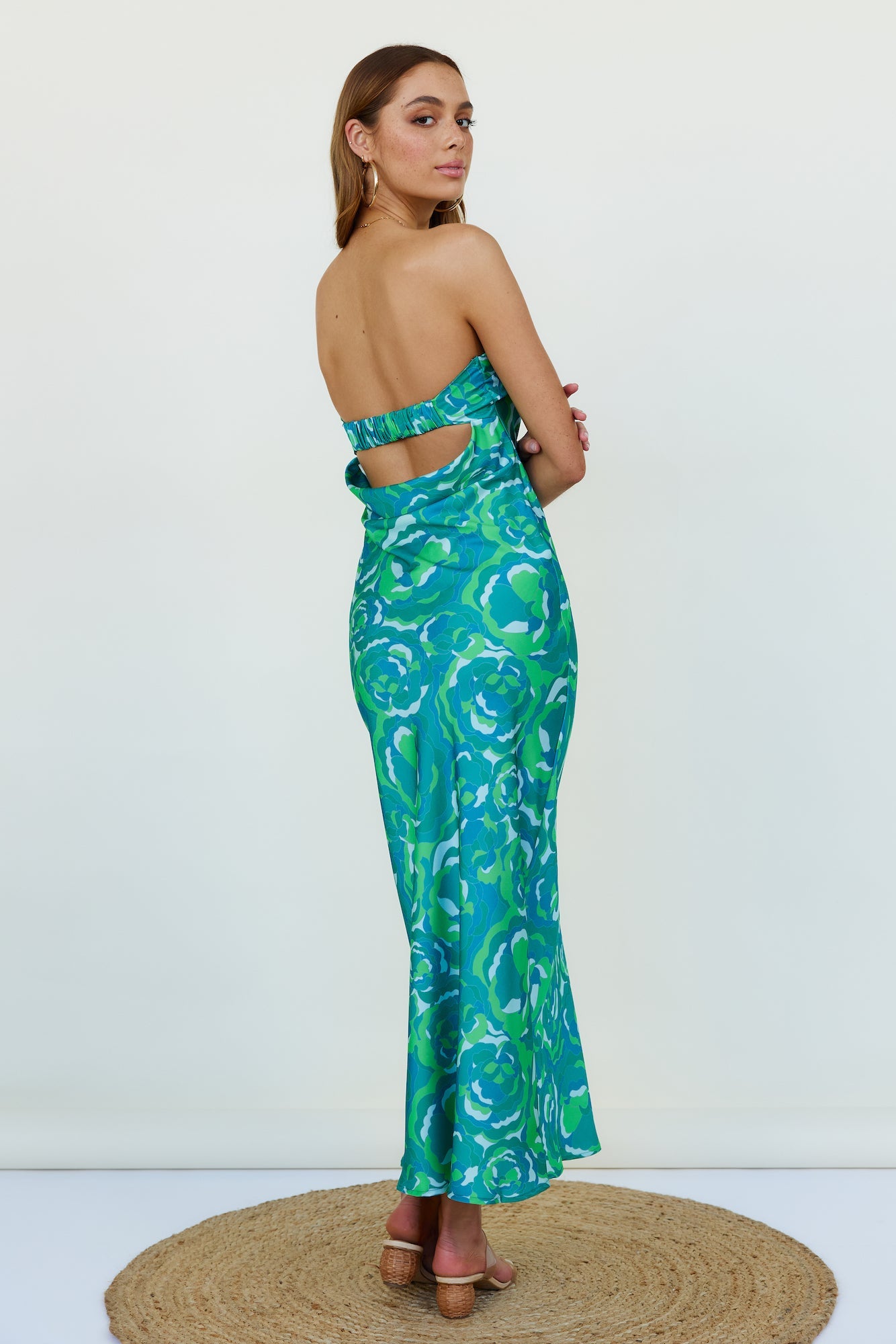 Viburnam Maxi Dress Green