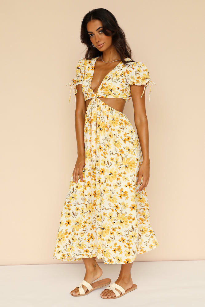 Flowers In The Sun Maxi Dress