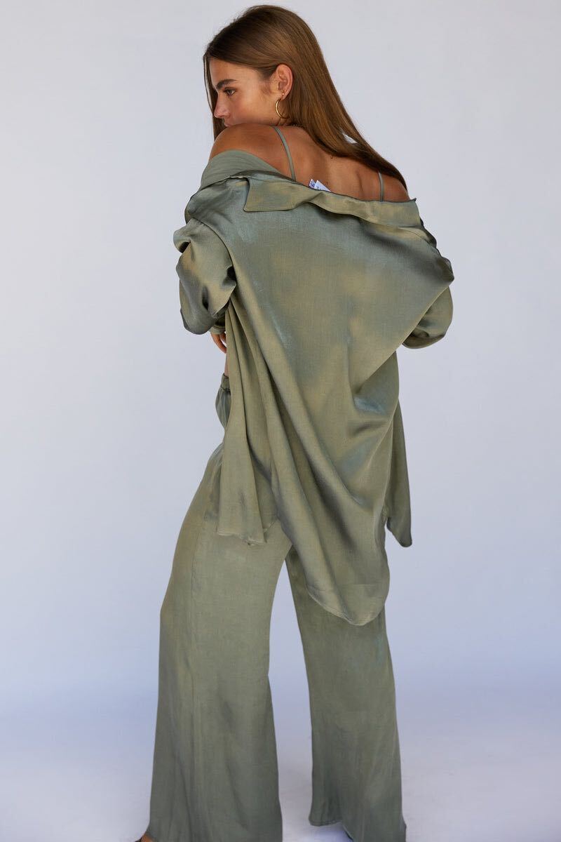 SNDYS Marilyn Top Khaki