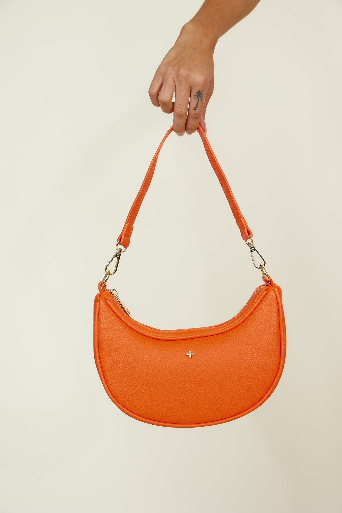 PETA + JAIN Micki Bag Orange Pebble