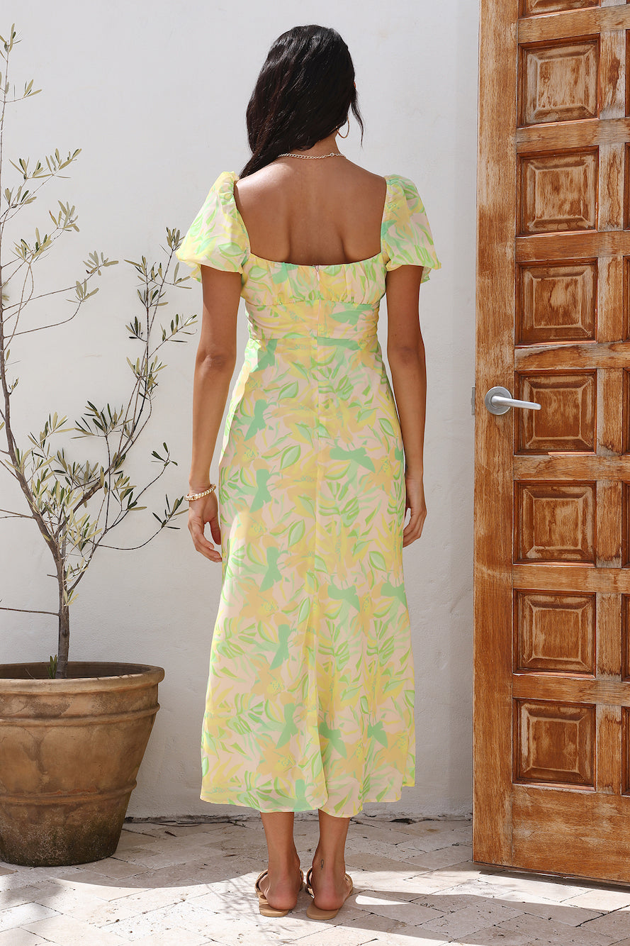 Starbound Maxi Dress Green