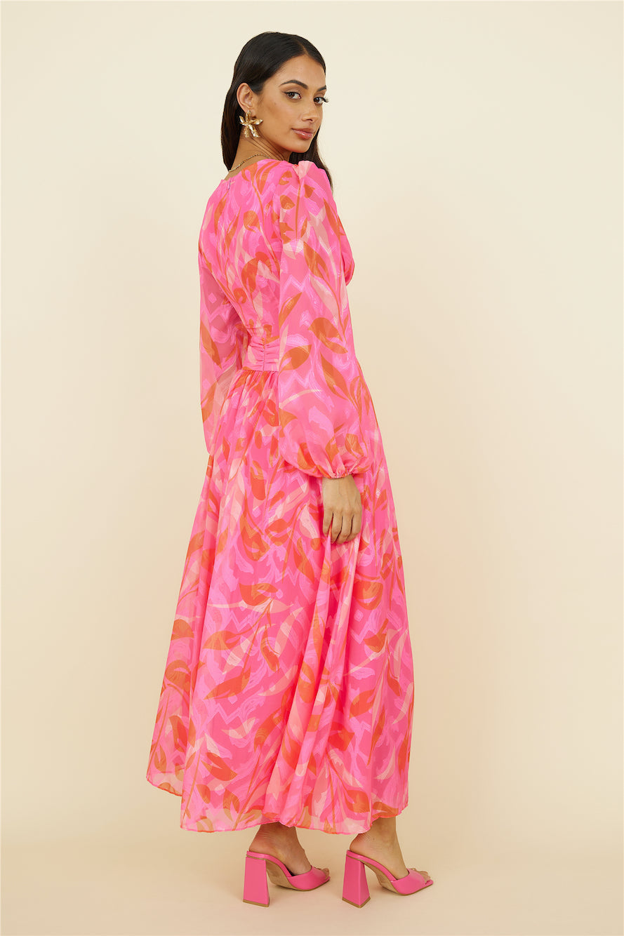 Angel City Maxi Dress Pink