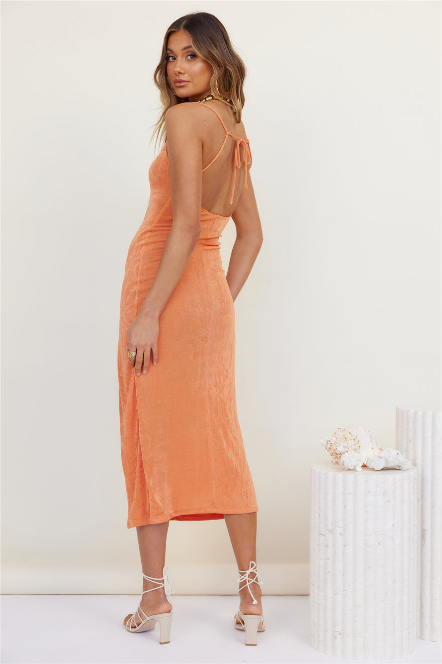 Summer Dream Maxi Dress Orange