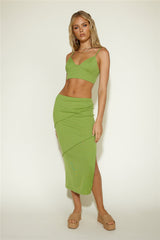 Thoughtful Maxi Skirt Green