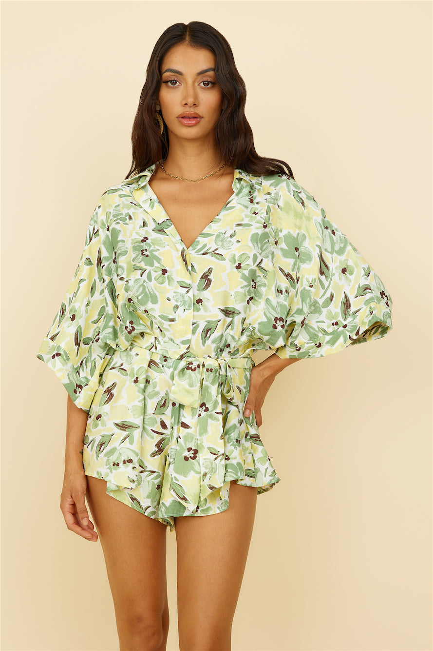 See The Good Playsuit Green