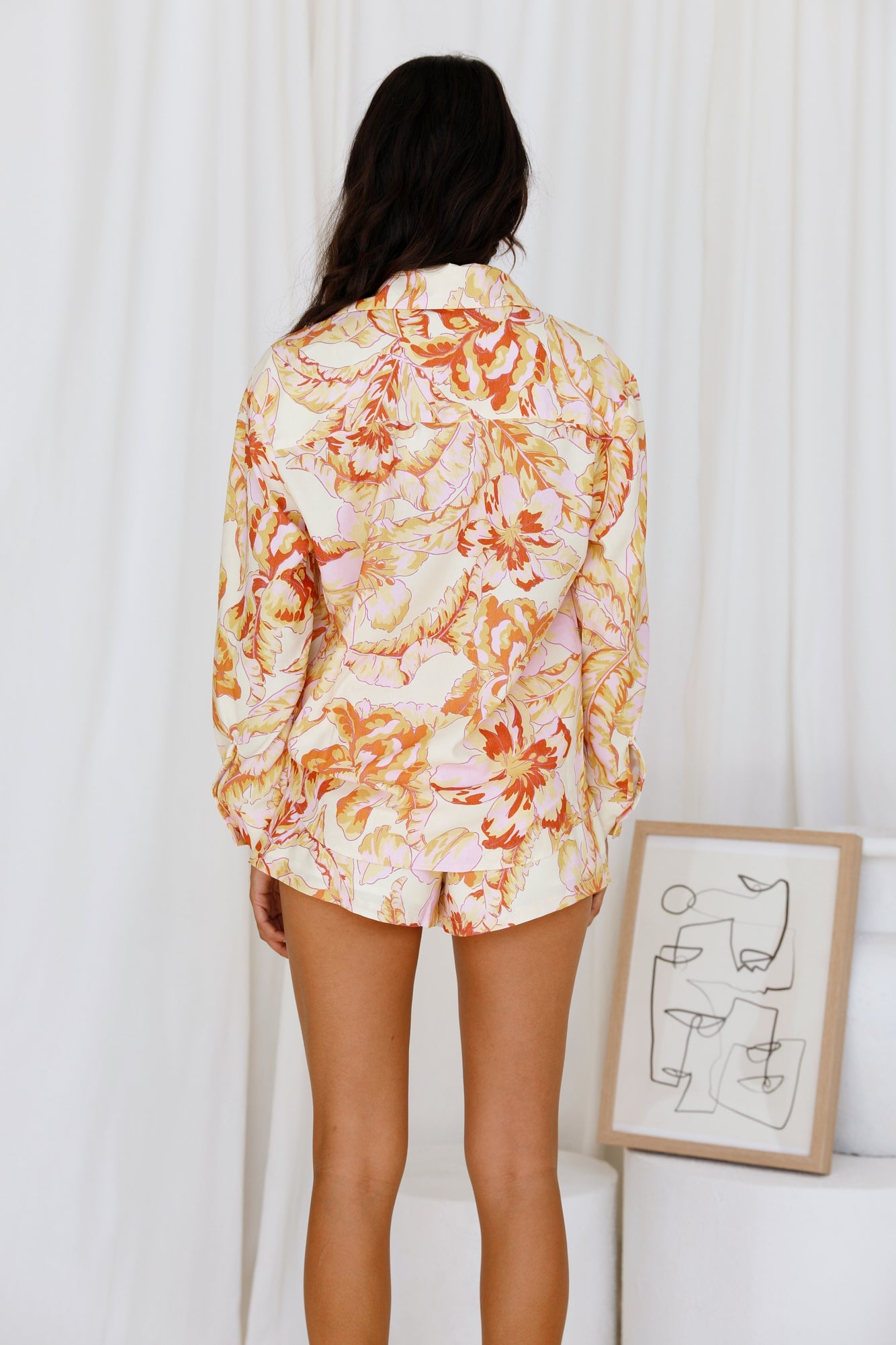 SEVEN WONDERS Tropicana Shirt Citrus Floral