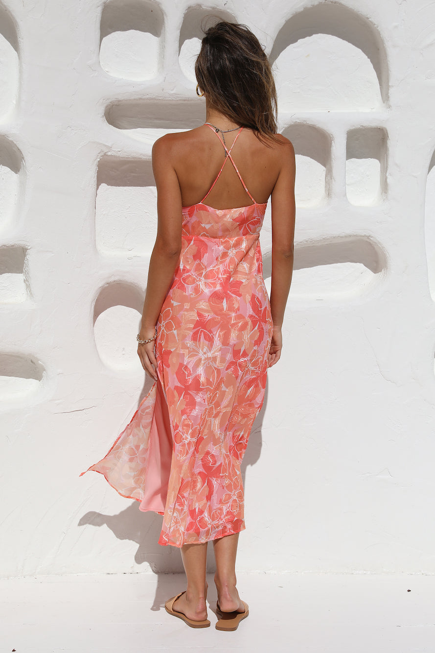 Early Mornings Maxi Dress Floral