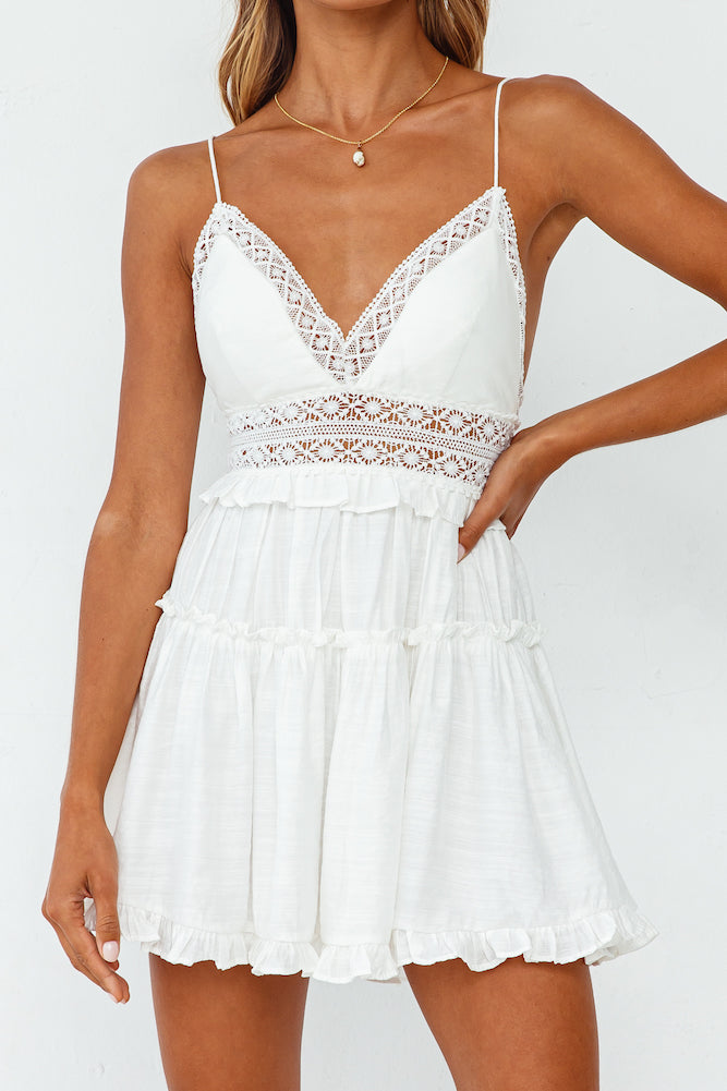 Clarity Dress White