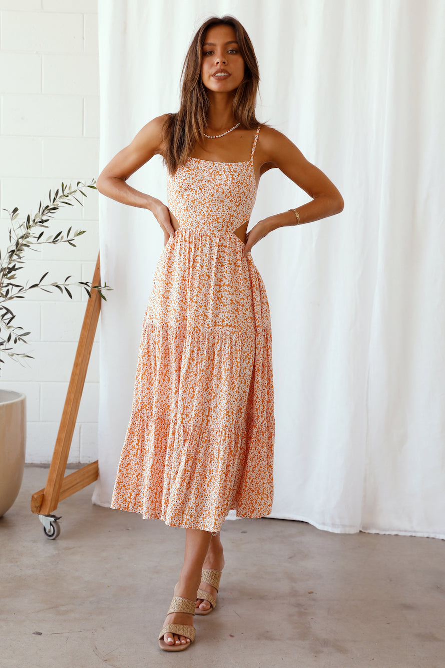 Sunburst Maxi Dress