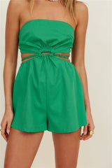 Next Stop Playsuit Green