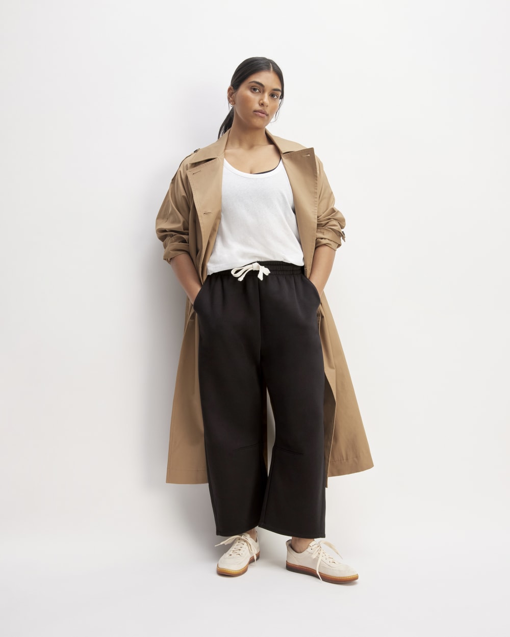 The Retrack Barrel Sweatpant | Black