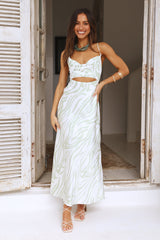 Call My Name Maxi Dress Green