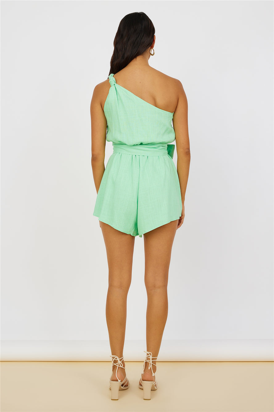 Happy For You Playsuit Green