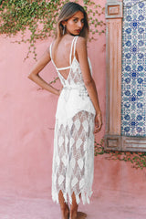 Dream Catcher Midi Dress White