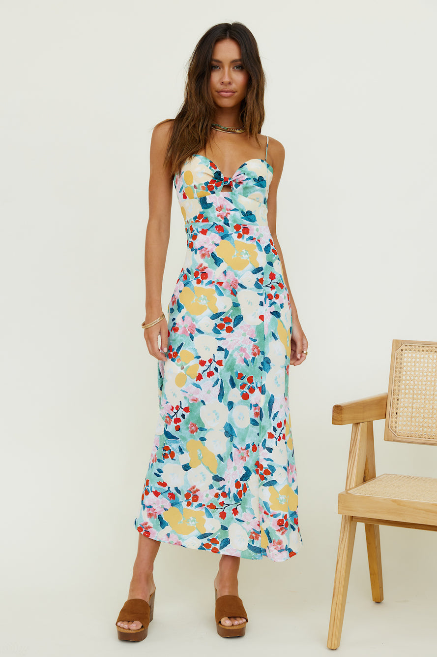 No Denial Maxi Dress Floral