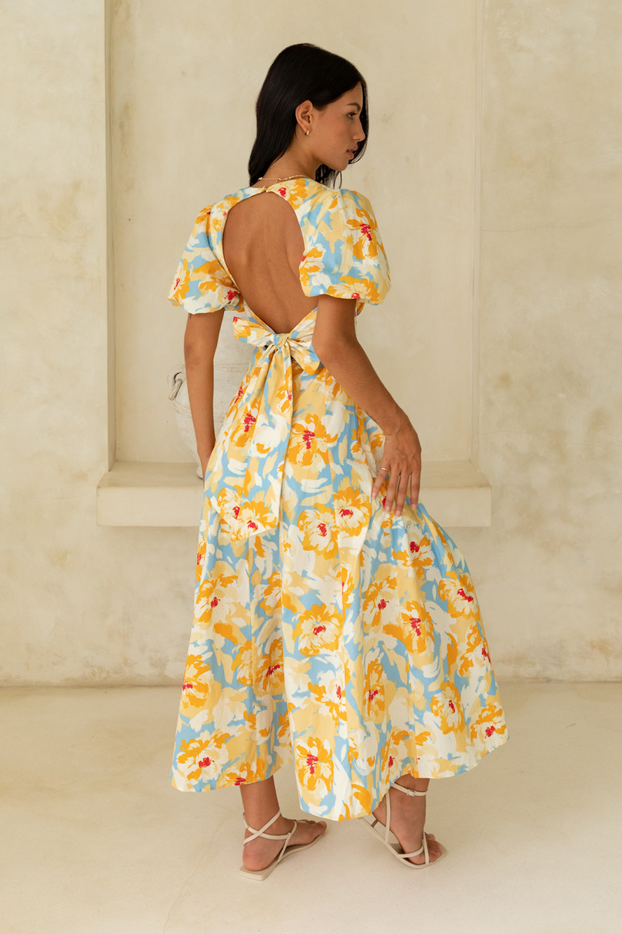 Summer Dreams Maxi Dress Yellow