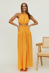 Morning Faye Maxi Dress Orange