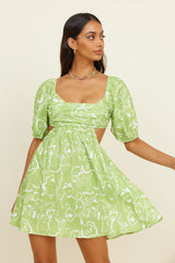 Sunset View Dress Green