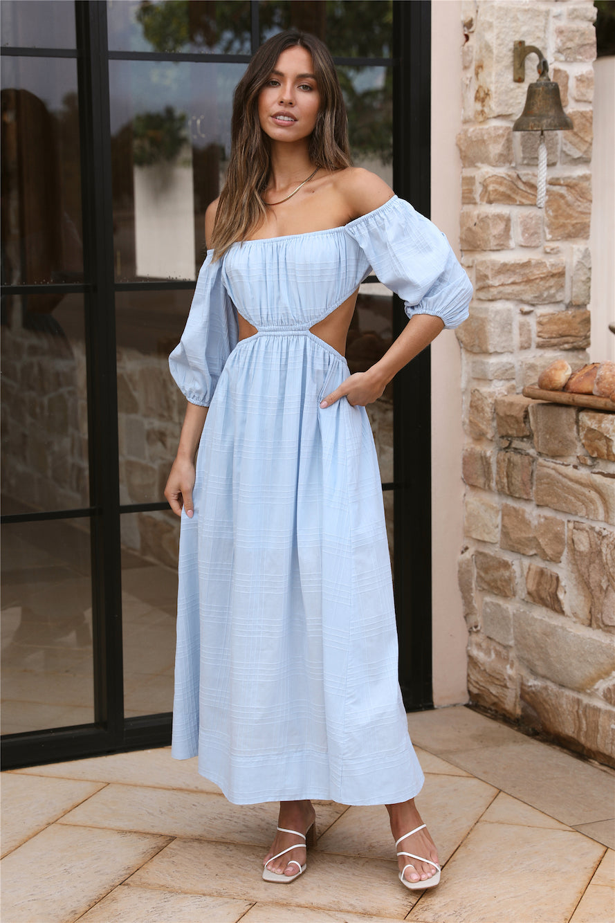 Pavilion Maxi Dress Blue