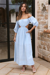 Pavilion Maxi Dress Blue