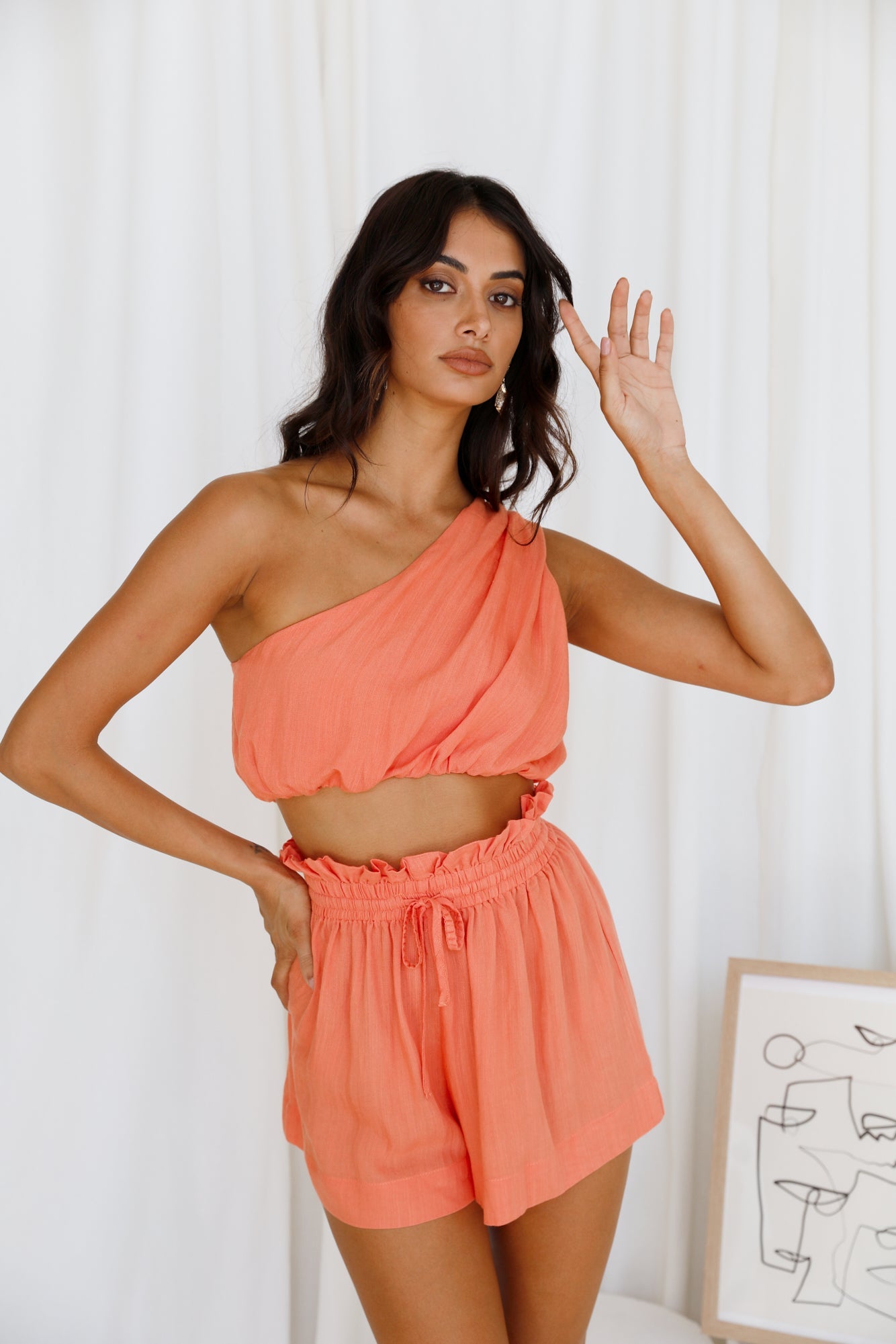 Sweet Release Crop Top Orange