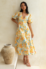 Summer Dreams Maxi Dress Yellow