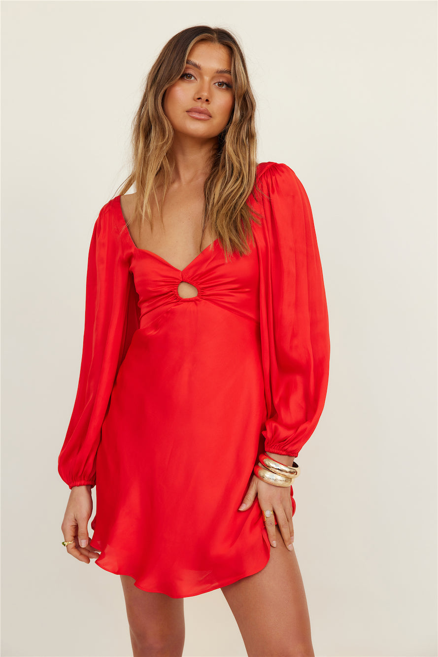 Mind Over Matter Dress Red