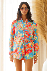 SEVEN WONDERS Eden Shirt Blue Floral