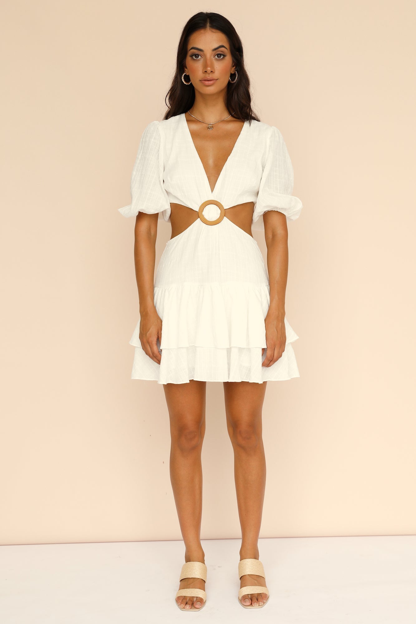 Vanilla Essence Dress White