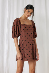 Eve Of The East Dress Brown