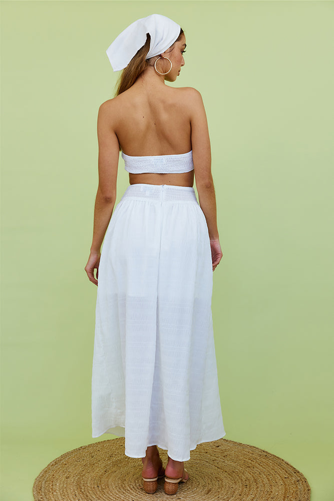 Hundred Years Crop Top White