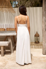 RUNAWAY THE LABEL Tanala Maxi Dress White