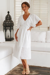 Summertime Lover Maxi Dress White