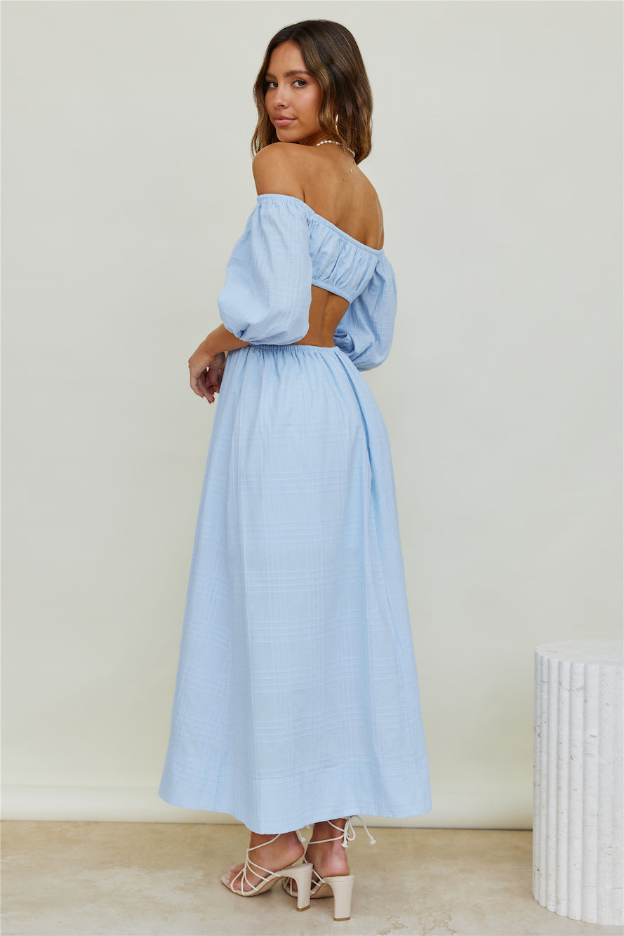 Pavilion Maxi Dress Blue