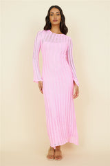 Exploration Maxi Dress Pink