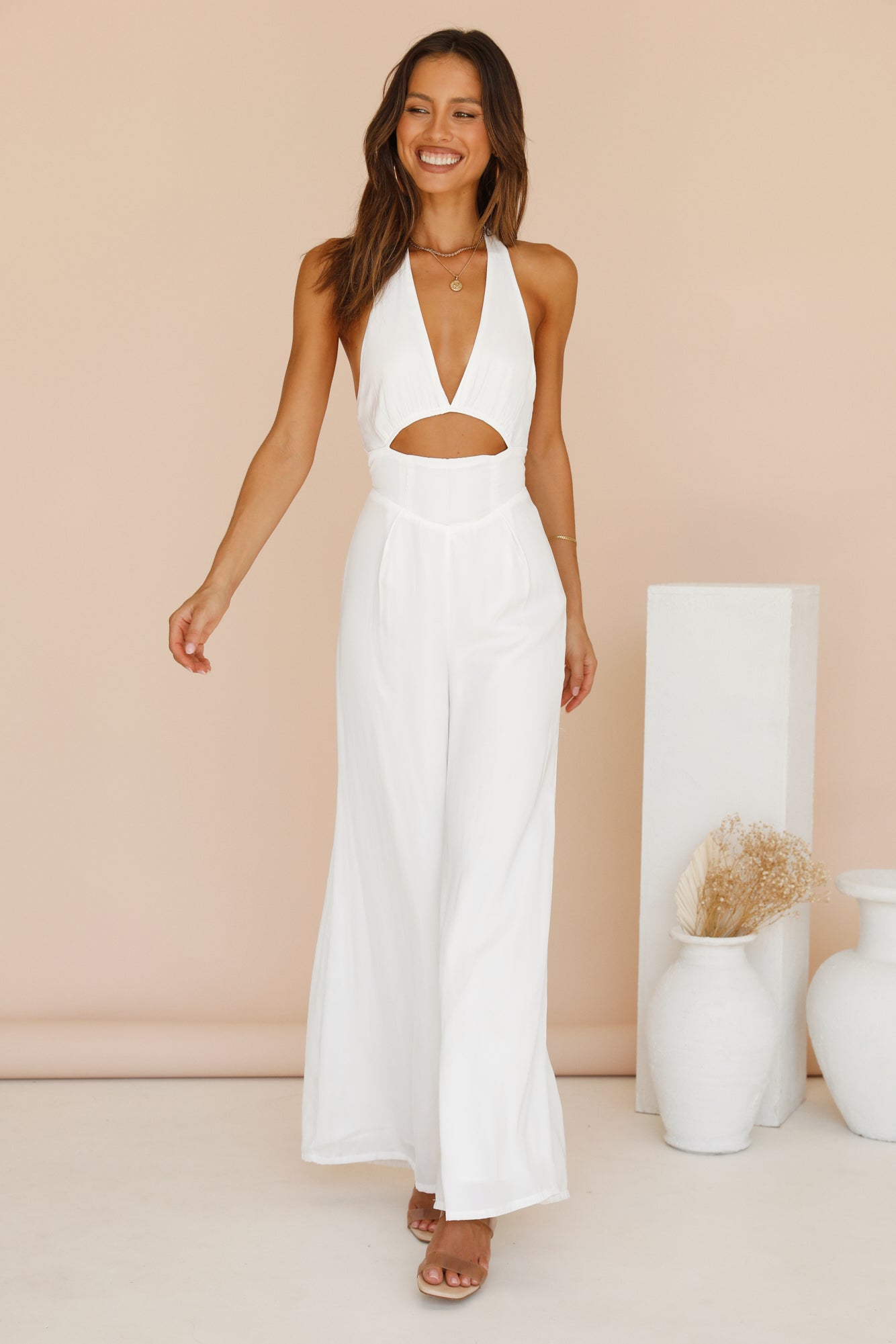 Variations Jumpsuit White