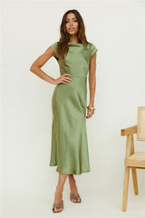 One Last Song Maxi Dress Olive