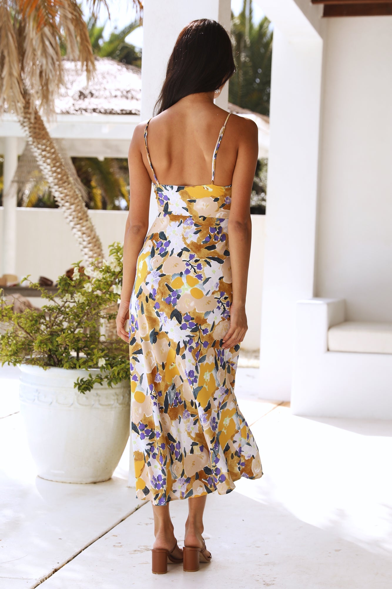 No Denial Maxi Dress Yellow