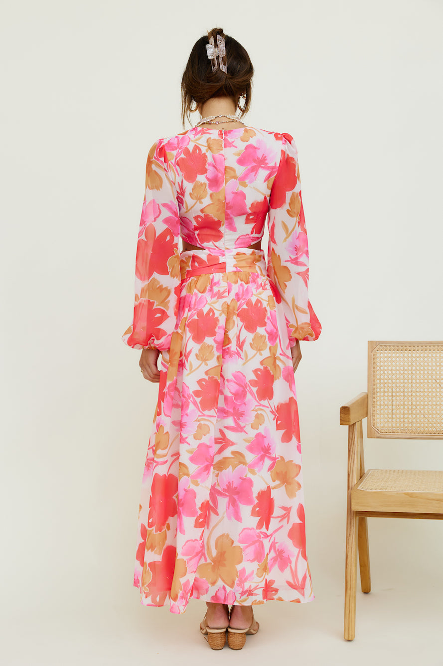 Iris Pairings Maxi Dress Floral