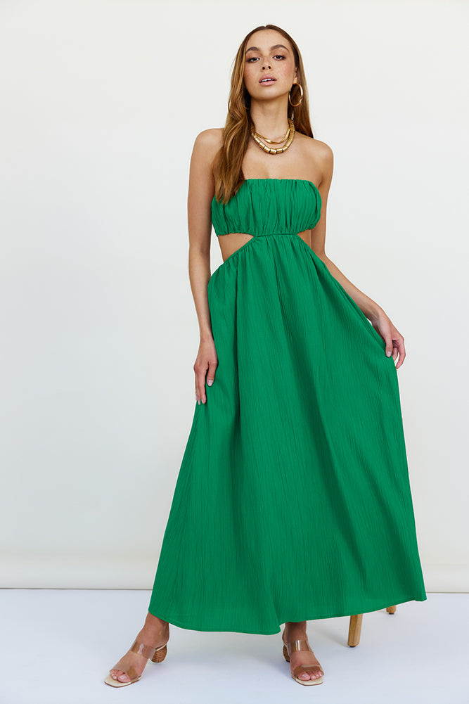 Delphina Maxi Dress Green